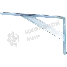 Кронштейн усиленный Сибртех 500 х 350 х 30 х 4 мм, оцинкованный