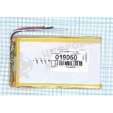 Аккумулятор Li-Pol (батарея) 2.5x60x100 мм 3pin 3.7V/2500mAh