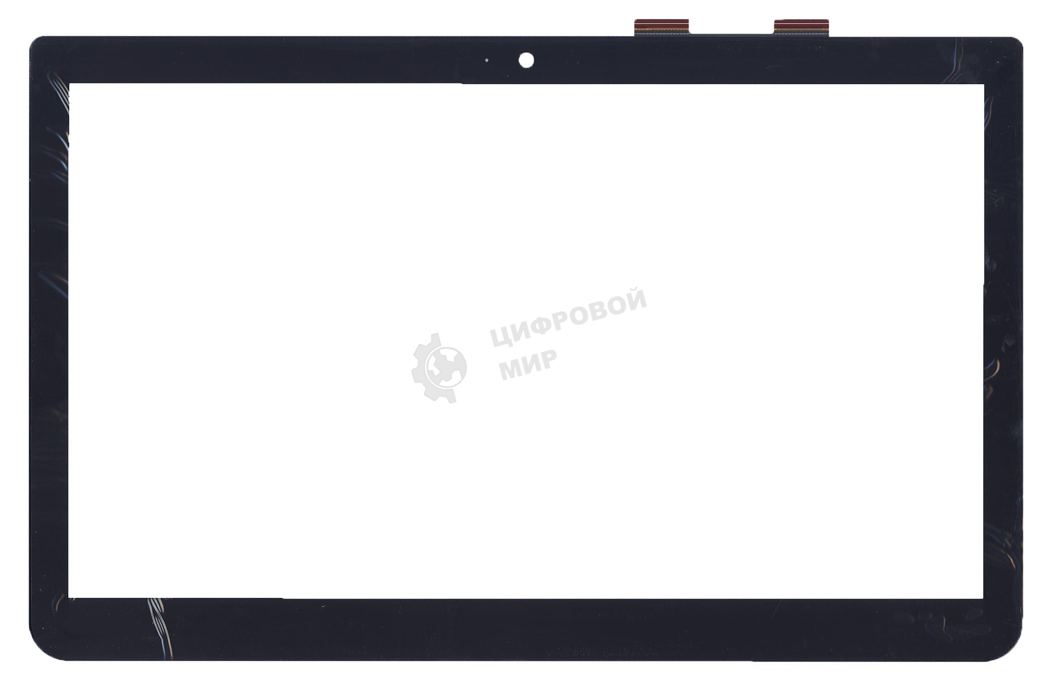 Сенсорное стекло (тачскрин) для Toshiba Satellite E45T-B S40T-B, черное