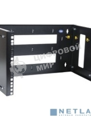 Аксессуар ЦМО! Кронштейн настенный 3U, регулируемая глубина 300-450 мм, черный КНО-М-3U-9005