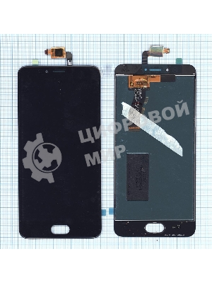 Дисплей для Meizu M5s, черный