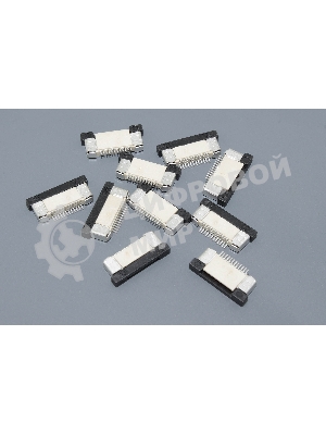 Разъем FPC Half Coverage Bottom Contact 0.5K-BX-12PWB 12 pin высота 2мм шаг 0,5мм 10 шт