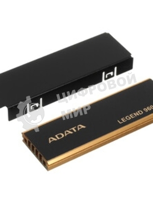 Накопитель SSD ADATA LEGEND 960 MAX, 1Tb, PCIe 4.0 x4, M.2 2280, NVMe, R/W 7400/6000, с радиатором