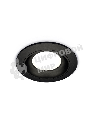 Комплект встраиваемого светильника Ambrella light XC7622060 SBK черный песок MR16 GU5.3 (C7622, N7021)