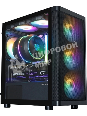 Корпус Zalman Minitower M4 SE (mATX, Black, без БП)