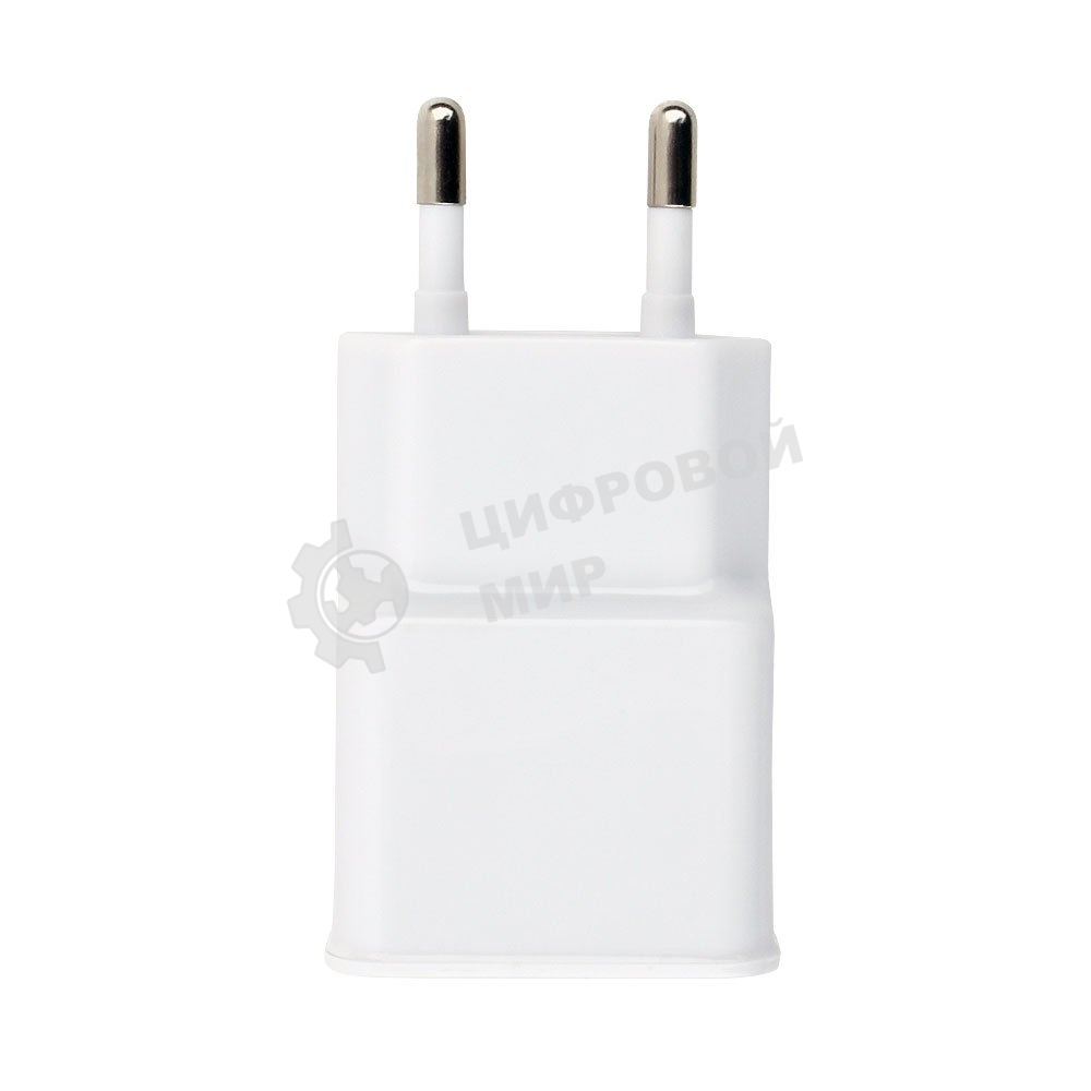 Сетевое зарядное устройство Cablexpert MP3A-PC-11 100/220V - 5V USB 2 порта, 2.1A, белый