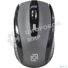 Мышь беспроводная Oklick 635MB черный/серый, 1600 dpi, Bluetooth, кнопки - 6