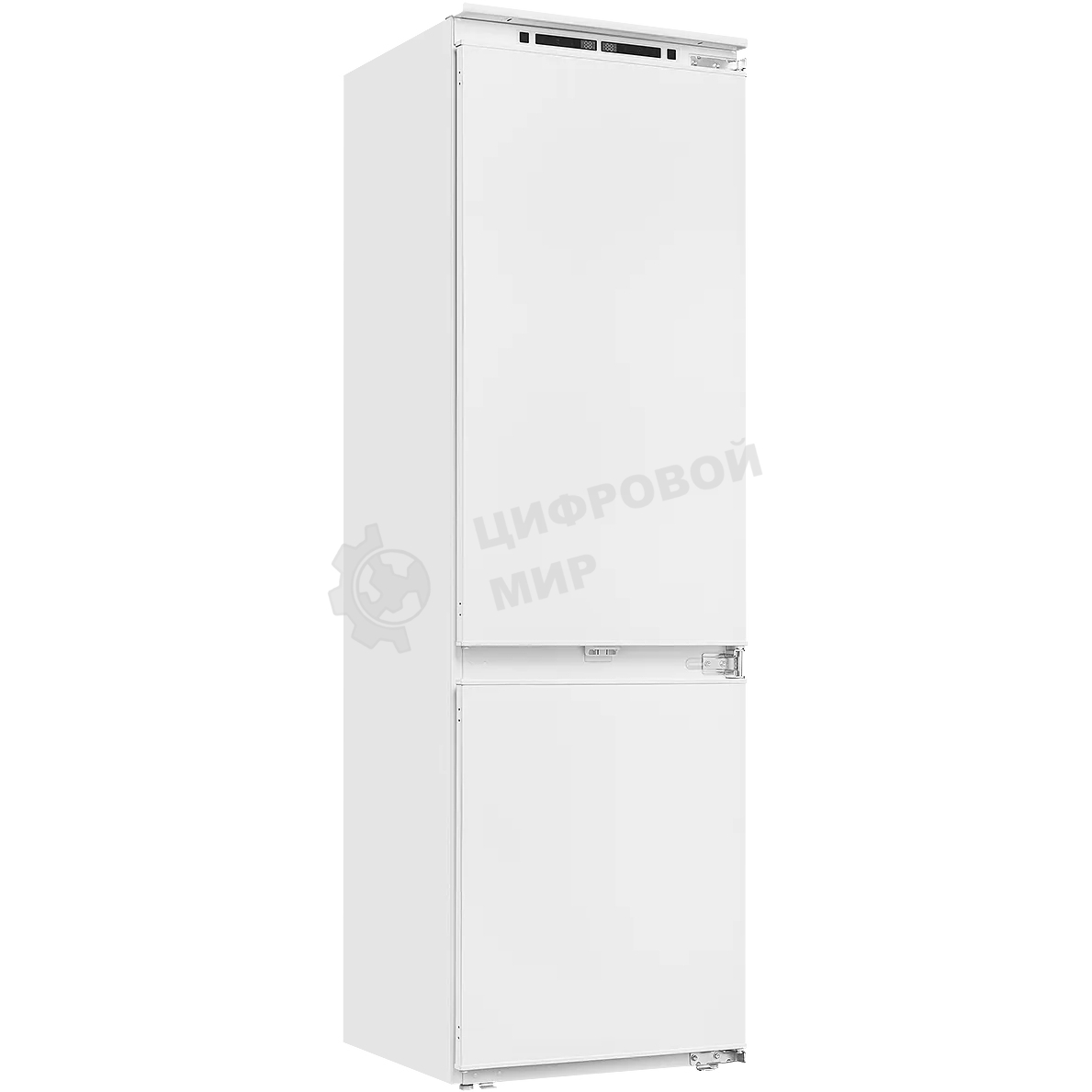 Встраиваемый холодильник Kuppersberg RBN 1760, High-Tech, объем 237 л, скользящий фасад, электронное управление, No Frost, антибактериальный пластик, звуковой сигнал при открытой дверце, перенавешиваемые двери, LED освещение, уровень шума 41 дБ, энергоэфф