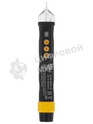 Бесконтактный детектор напряжения Deli DL8008 (90-1000В, функция фонарика, батарейки в комплекте)