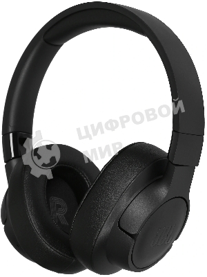 Беспроводные/проводные наушники JBL Tune 720BT черный, полноразмерные, Bluetooth + проводной, быстрая зарядка