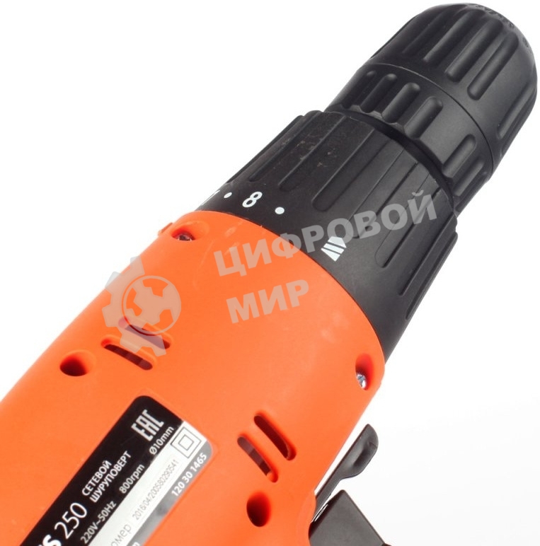 Дрель-шуруповерт сетевой Patriot FS 250 The One, Сетевая, 300 Вт