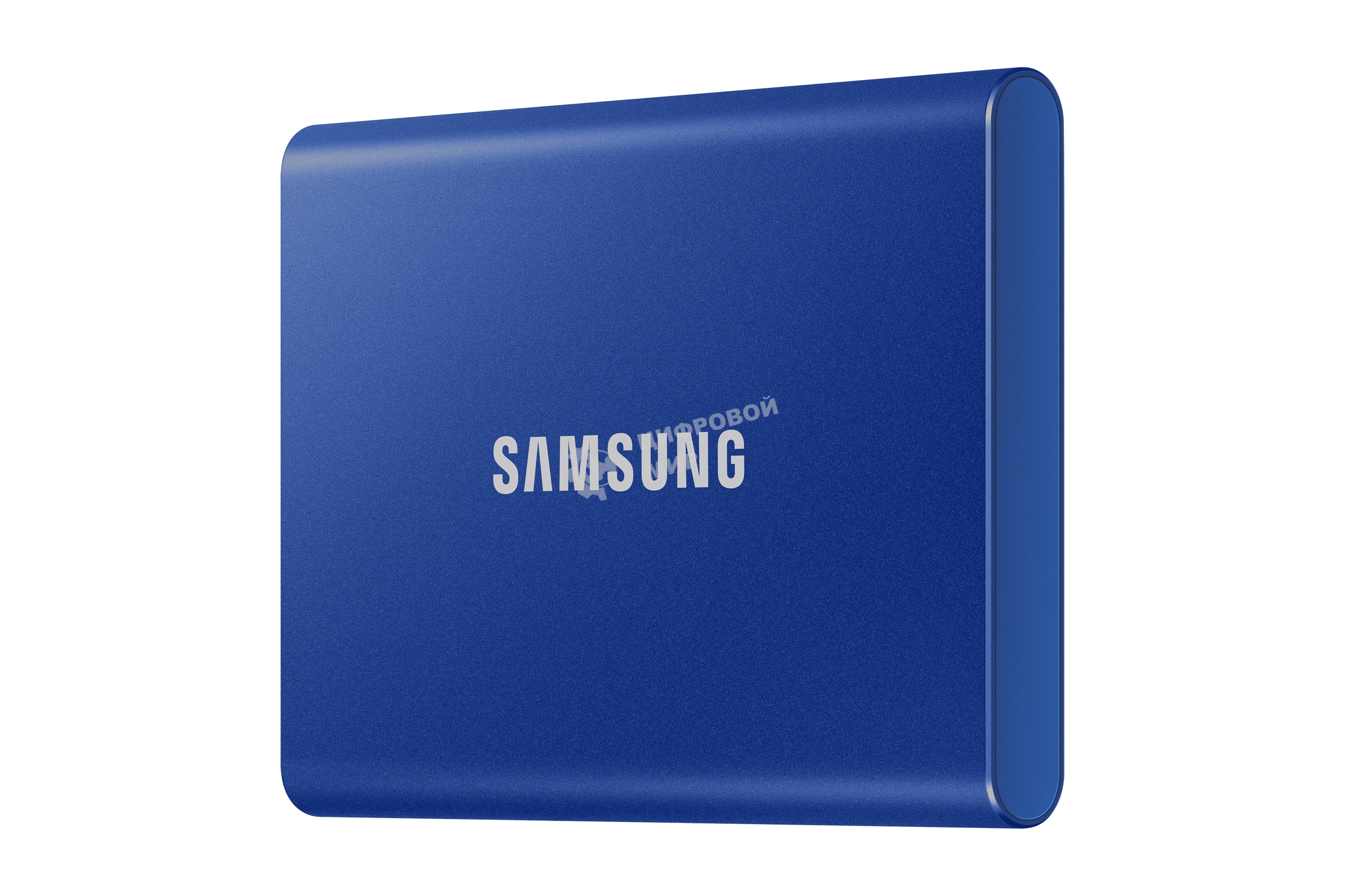 Внешний SSD Samsung T7, 1TB, USB 3.2 Gen 2 Type-C, R/W 1050/1000, синий
