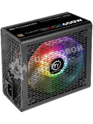 Блок питания Thermaltake Toughpower GX1 RGb (PS-TPD-0600NHFAGE-1), 600Вт,80 PLUS Gold, 120мм. черный