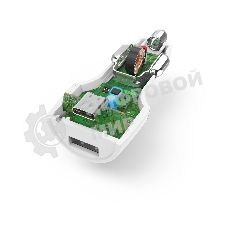 Автомобильное зар./устр. Hama H-183322 3A PD+QC универсальное белый (00183322)