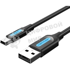 Кабель Vention USB 2.0 AM/mini B 5pin - 2м