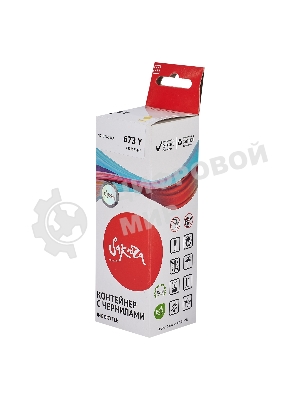 Контейнер с чернилами Sakura C13T67344A (673 Y) для Epson, желтый, 5400 к., 70 мл.