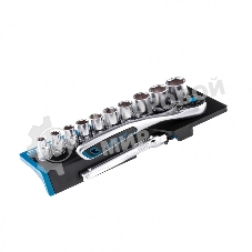 Набор торцевых головок Gross трещотка 120 зубьев, 3/8