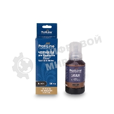 Чернила ProfiLine для принтеров Epson EcoTank 1100/1120/1140/1170/1180/1810/2120/2140/M2170/2700/2710/2711/2712/2714/2715/2720/2726/2750/2810/2811/2812/2814/2815/2820/2821/2826/L3110/3111/3150/3140/3160/3170/3180/3750/L4150/4156/416084700/4750/4800/6160/6170/6190/L6176/7700/7750/7160/7180/L7188/8500/8550/14150 на водной основе type-2 черный 120 мл