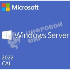 Операционная система лицензия OEI WIN SVR 2022 CAL ENG 1PK 1CLT DEV R18-06412 MS