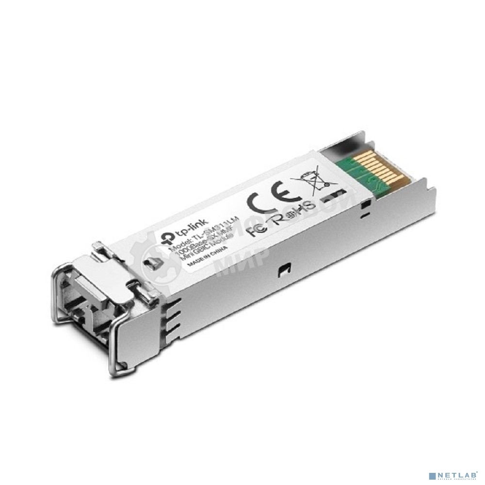 Модуль TP-Link SMB TL-SM311LM Gigabit SFP module, Multi-mode, MiniGb,IC, LC interface, Up to 550/275m distance