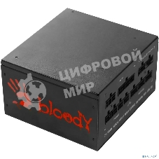 Блок питания Bloody BD-PS750G, 750Вт, 80 PLUS Gold, 120мм, черный