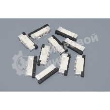 Разъем FPC Half Coverage Bottom Contact 0.5K-BX-16PWB 16 pin высота 2мм шаг 0,5мм 10 шт