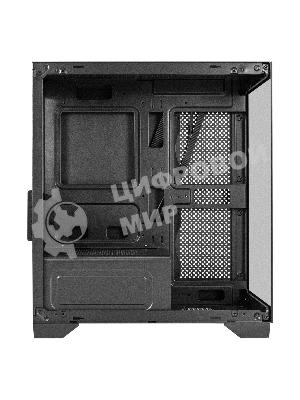 Компьютерный корпус Minitower ExeGate i3 SEA LE-NPX450 (mATX, БП 450NPX, 1хUSB+1хUSB 3.0, HD аудио, черный, передняя и боковая панели - закаленное стекло)