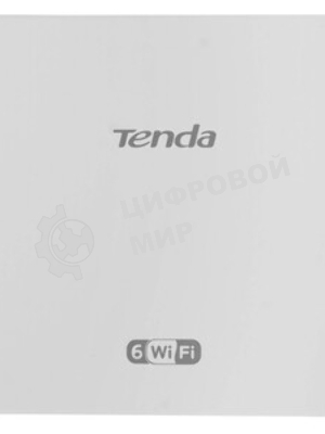 Настенная гигабитная точка доступа Tenda W122,4/5 ГГц, до 1167 Мбит/с, антенны 2x4дБи, PoE, 1x1 Гбит/с+1x1 Гбит/с(PoE)