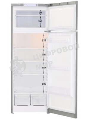 Холодильник Indesit TIA 16 G серебристый двухкамерный 245/51л морозилка сверху, ручная разморозка