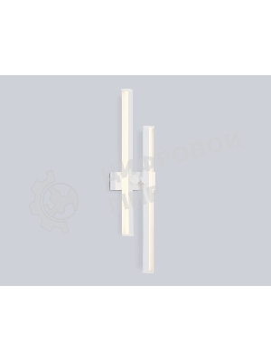 Настенный светодиодный светильник Ambrella light FL6151 WH белый 18W 3000K-6400K 510*120*65