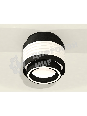 Светильник Ambrella Light XS8432002 SBK/FR черный песок/белый матовый GX53 (C8432, N8434)