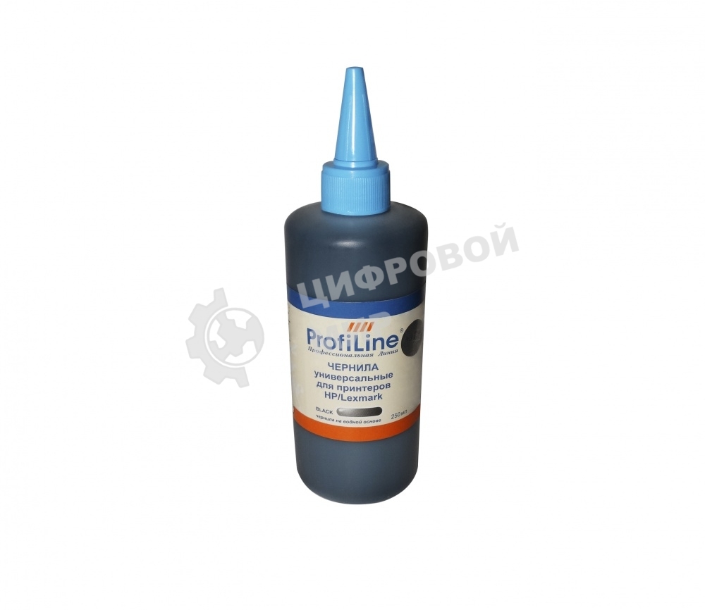Чернила для принтеров HP/Lexmark универсальные черный 250 мл водн ProfiLine
