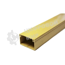 Кабель-канал 40х25 L2000 пластик с двойным замком сосна УралПак КК-3140025-032