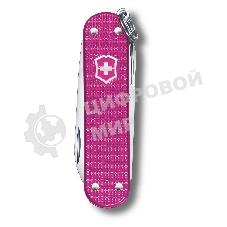 Нож перочинный Victorinox Classic Flamingo Party (0.6221.251G) 58мм 7 функций карт.коробка