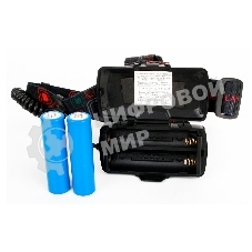 Фонарь налобный Ultraflash E1333 черный 4Вт лам.:светодиодный встроенный аккумулятор (13905)