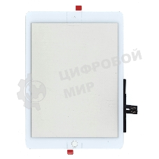 Сенсорное стекло (тачскрин) для Apple iPad 9.7 2018 (A1954 A1893) белое