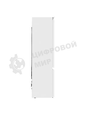 Встраиваемый холодильник Maunfeld MBF19369NFWGR LUX Inverter белый двухкамерный 257/84л морозилка снизу