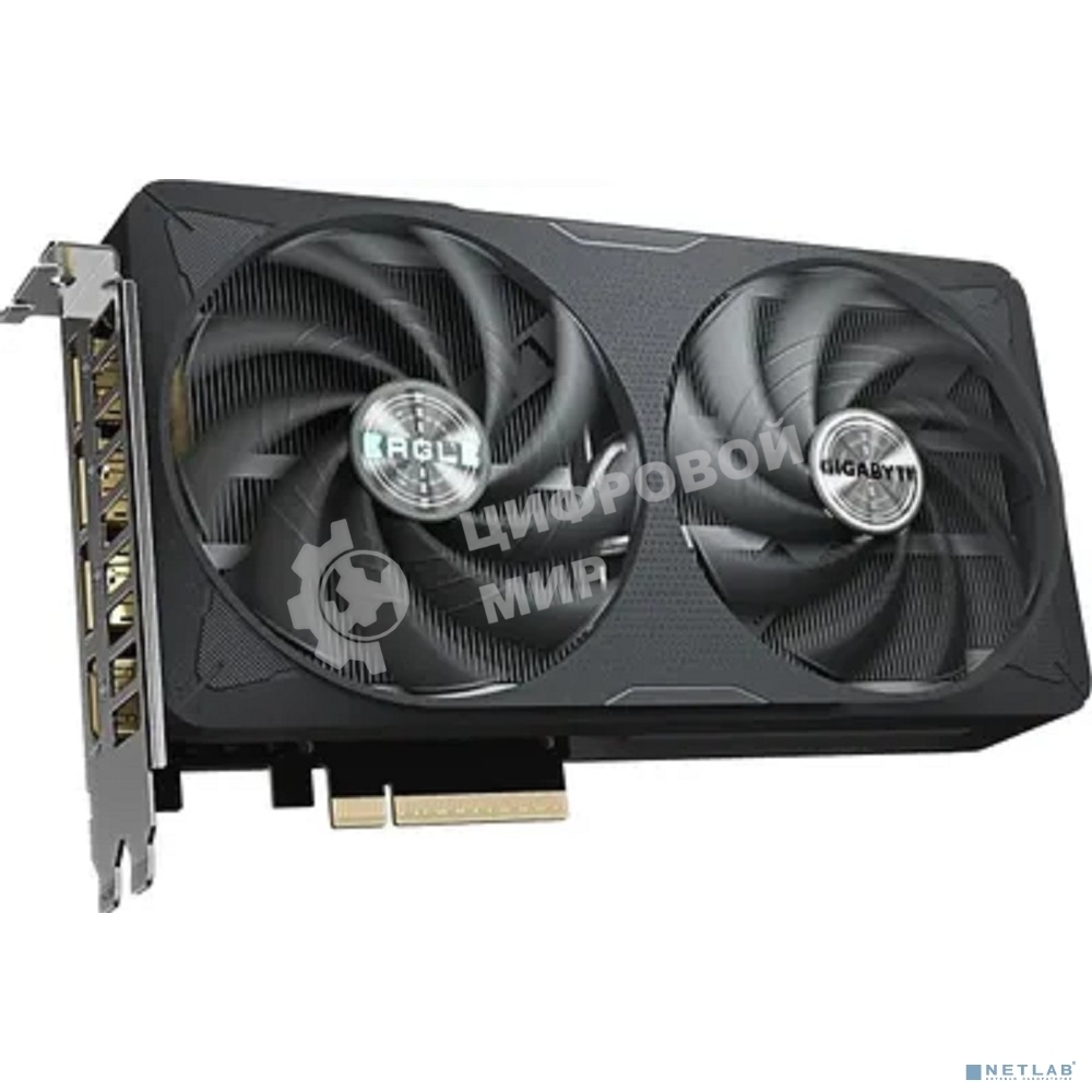Видеокарта Gigabyte GeForce RTX 5060 Ti Eagle OC, NVIDIA RTX 5060 Ti, 8 ГБ GDDR7, 128 бит, PCI-e 5.0, 1xHDMI, 3xDP, 2617 МГц