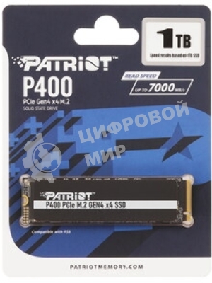 Накопитель SSD Patriot M.2 2280 1Tb P400VP1TbM28H