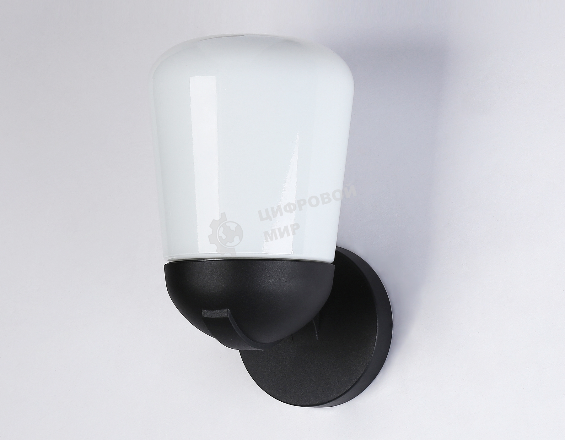 Светильник Ambrella light ST2083 BK/FR черный/белый матовый IP54 E27 max 40W 260*150*185
