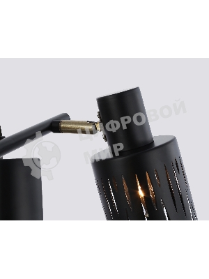 Светильник Ambrella light TR8668/2 BK/SB чёрный/бронза E14/2 max 60W 360*100*190