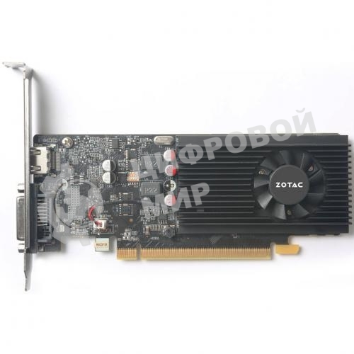 Видеокарта Zotac GT 1030 2Gb GDDR5,64bit, HDCP, HDMI/DVD-D, ZT-P10300A-10L, RTL