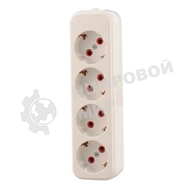 Колодка удлинителя 4-м с заземл. Lezard 720-0400-401