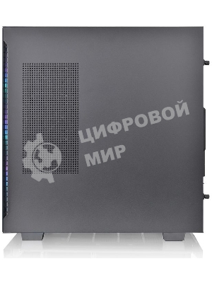 Компьютерный корпус Thermaltake Divider 300 TG ARGb черный без БП ATX 2x120мм 2xUSB 3.0 audio front door bott PSU
