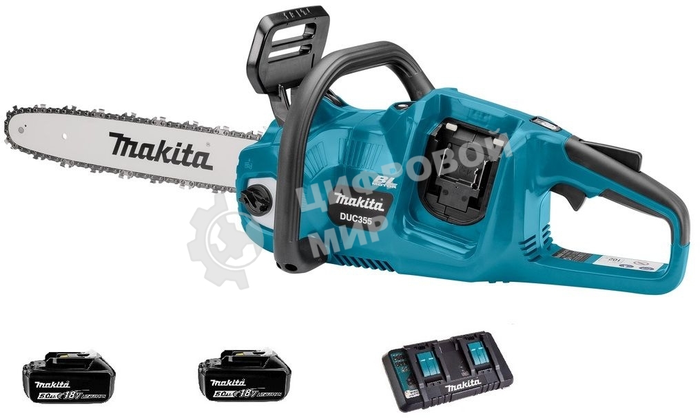 Электрическая цепная пила Makita DUC355PT2 дл.шины:14
