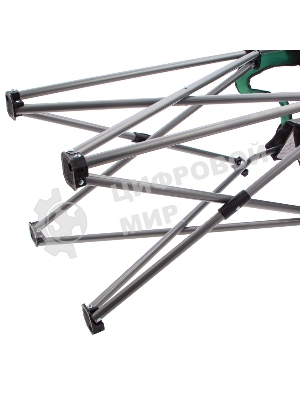 Кресло складное Palisad Camping с подлокотниками и подстаканником 60x60x110/92 см