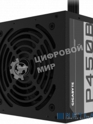 Блок питания Gigabyte GP-P450B, 450Вт, 80 PLUS Bronze, 120мм, черный