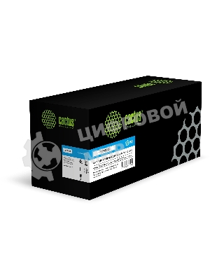 Картридж лазерный Cactus CS-TK5430C TK-5430C голубой (1250 стр.) для Kyocera Ecosys PA2100cx/PA2100cwx/MA2100cfx/MA2100cwfx