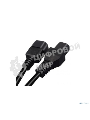 Кабель питания KS-is IEC-C14 - IEC-C15 (KS-857B-2) 2м черный