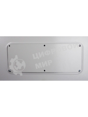 Шкаф уличный всепогодный укомплектованный настенный ЦМО ШТВ-НН, IP54, 12U, корпус: сталь нержавеющая, 600х600х500 мм (ВхШхГ), серый